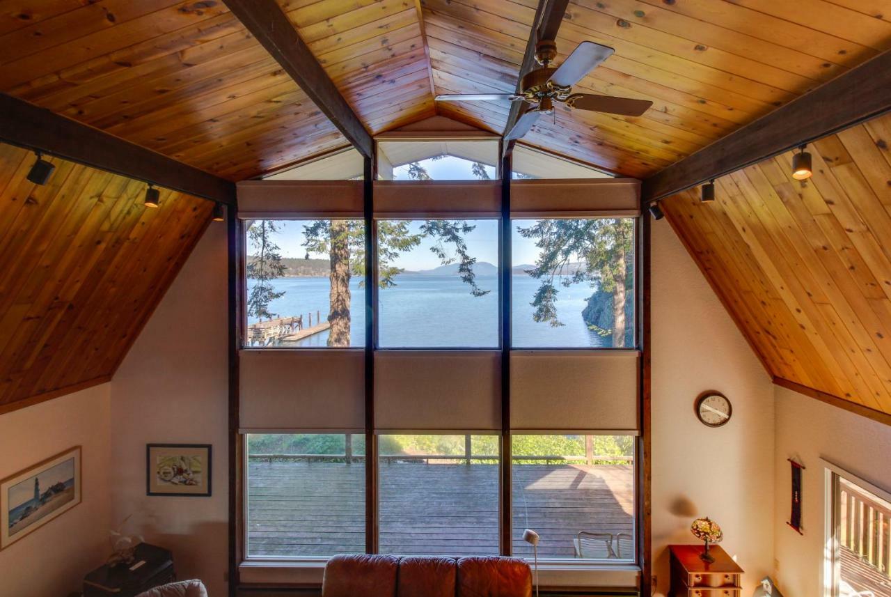 Lopez Island Hunter Bay Waterfront Home Экстерьер фото