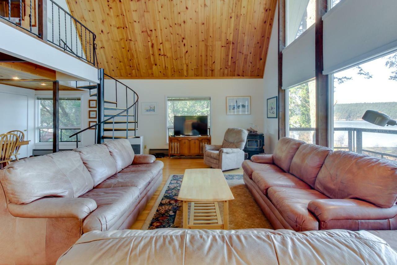 Lopez Island Hunter Bay Waterfront Home Экстерьер фото