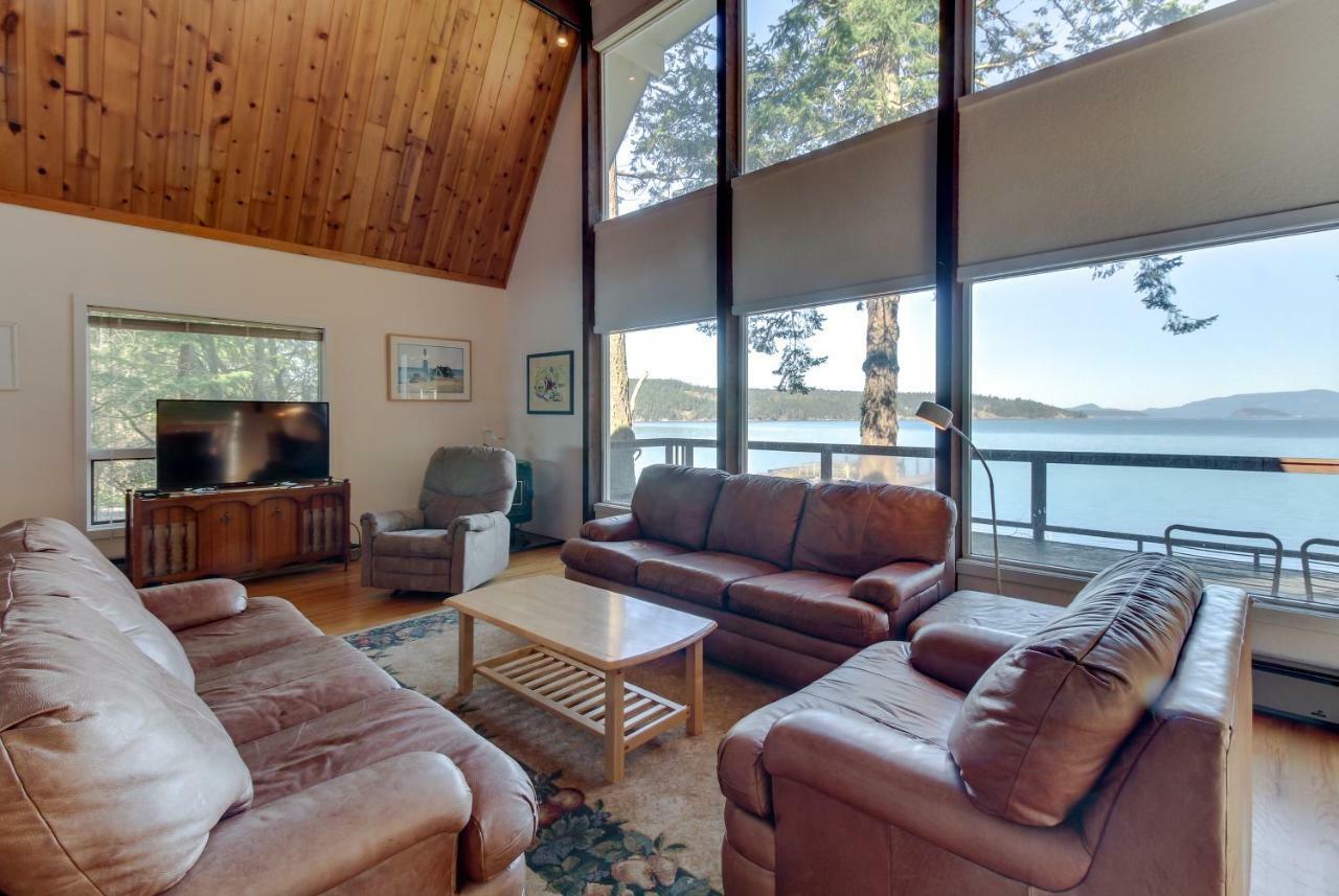 Lopez Island Hunter Bay Waterfront Home Экстерьер фото